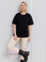 Футболка женская Ф 295-П (черный)