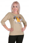 Туника Т 220 (песочный)