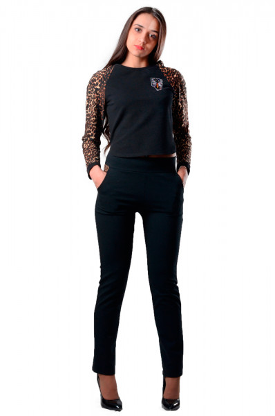 Купить Леопардовый костюм из футера на Неженке