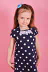 Детское платье "Горошинка" ДП 577 Family look