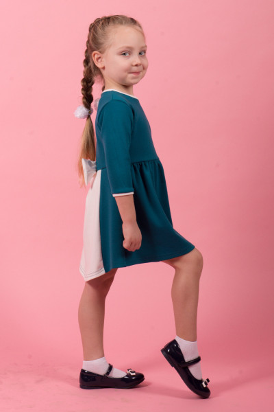 Купить Детское платье ДП 520 Family look (морск.волна) на Неженке