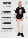 Футболка женская Ф 295/1 (черный (герой))