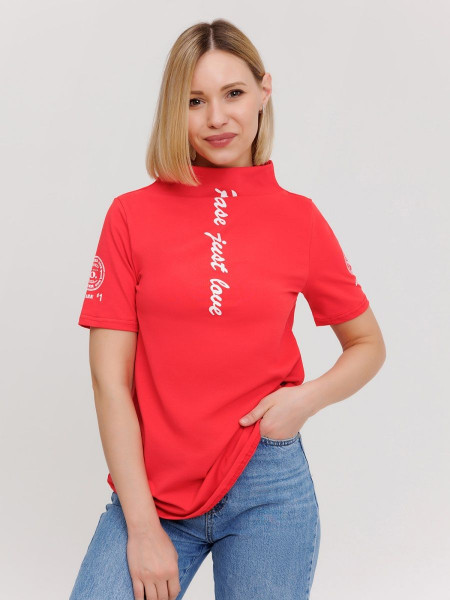 Купить Футболка Ф 241/2 (коралловый) на Неженке